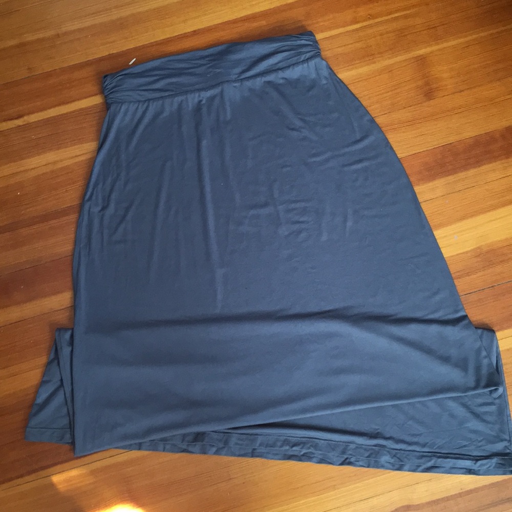 long skirt- gray